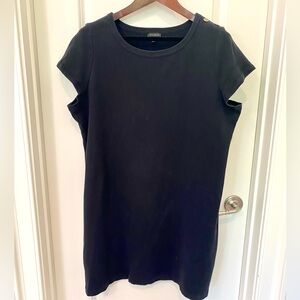 Talbots Black Women's T-shirt Dress Size XL